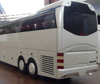 Modellbus Neoplan N1117 von Hinten